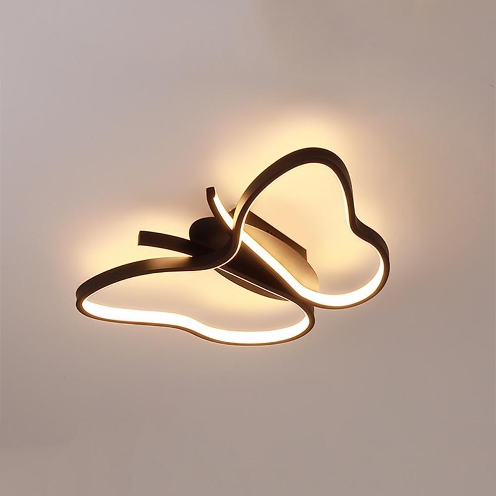 Butterfly LED Flush Mount Ceiling Light for Kids’ Room