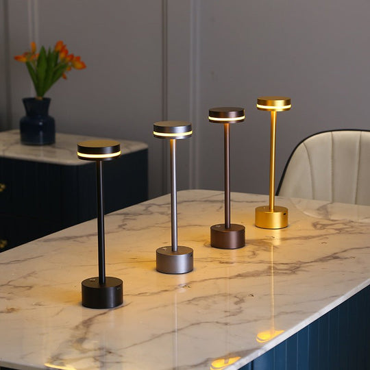 Rod LED Accent Table Lamp with Touch Control and Dimming