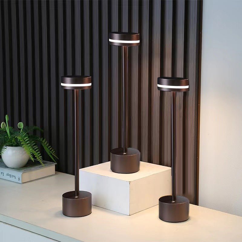 Rod LED Accent Table Lamp with Touch Control and Dimming