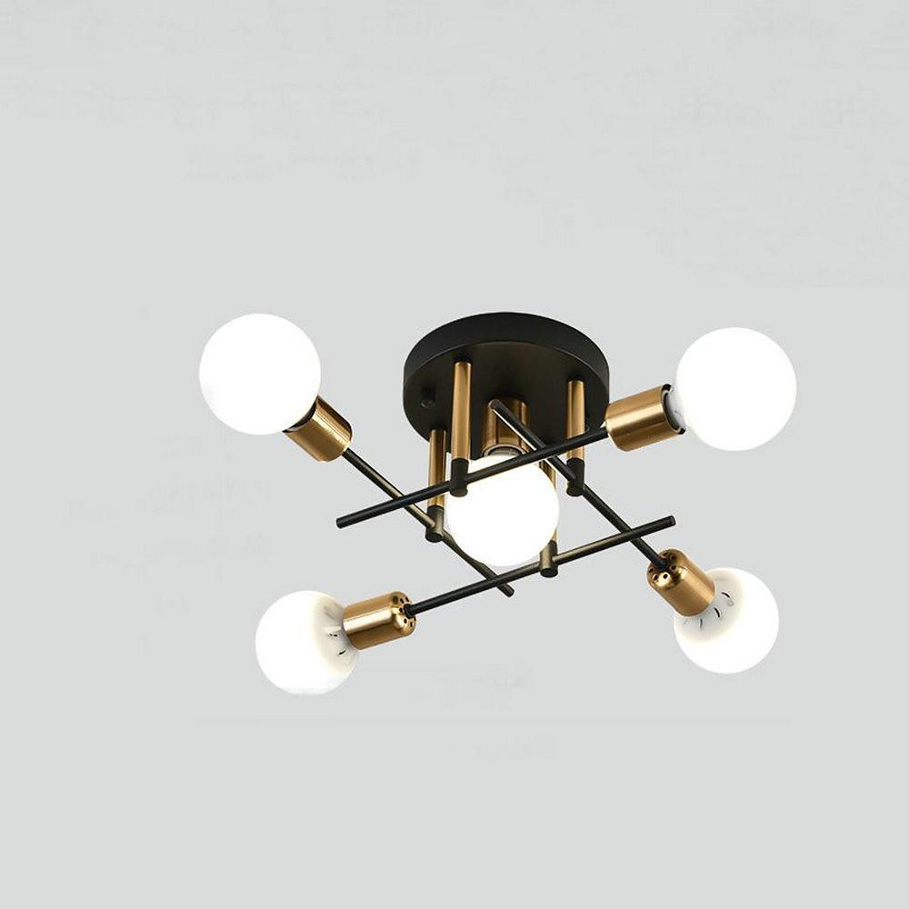 Geometric Artistic LED Country Nordic Ceiling Light Flush Mount