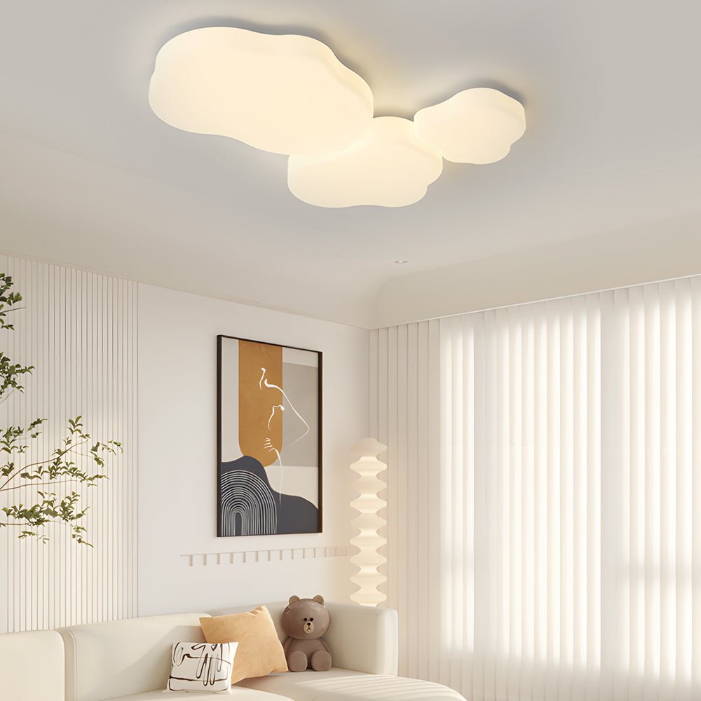 Romantic Cloud Ceiling Lamp with 3-Step Dimming