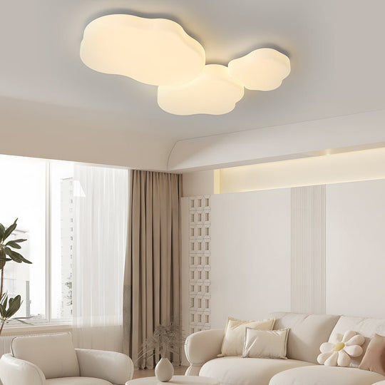 Romantic Cloud Ceiling Lamp with 3-Step Dimming