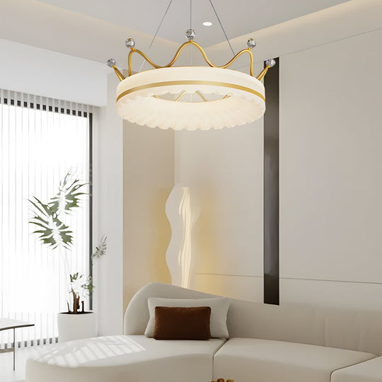 Romantic Crowns 3-Step Dimming Modern Chandelier