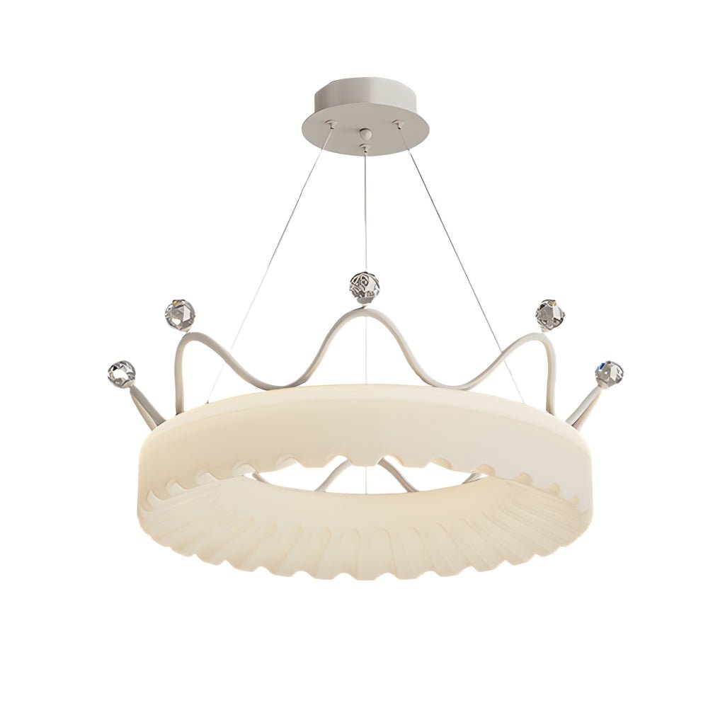 Romantic Crowns 3-Step Dimming Modern Chandelier