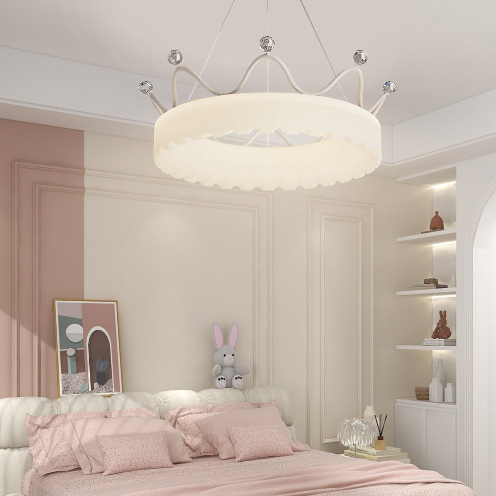 Romantic Crowns 3-Step Dimming Modern Chandelier