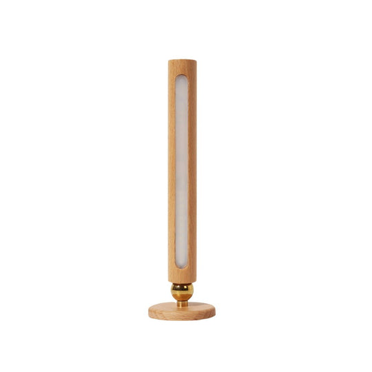 Rotation Wood LED Portable Magnetic Touch Night Light