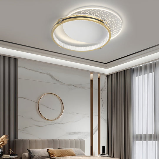 Round Acrylic Ceiling Light with 3-Step Dimming