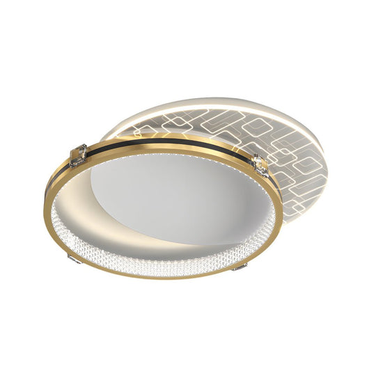 Round Acrylic Ceiling Light with 3-Step Dimming