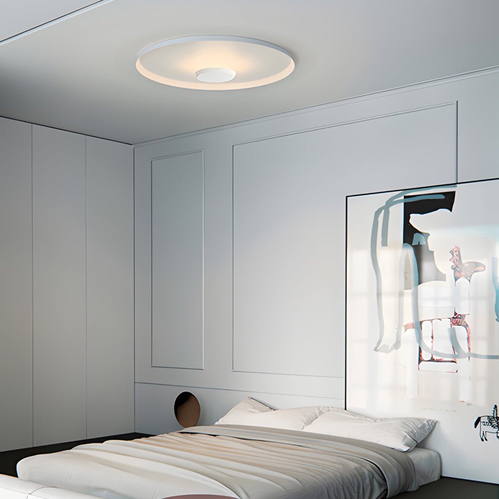 Round Aluminum LED Top Ceiling & Wall Lamp – 9.8"/15.7"/23.6"