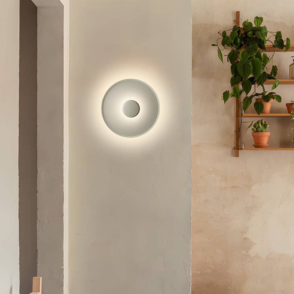 Round Aluminum LED Top Ceiling & Wall Lamp – 9.8"/15.7"/23.6"