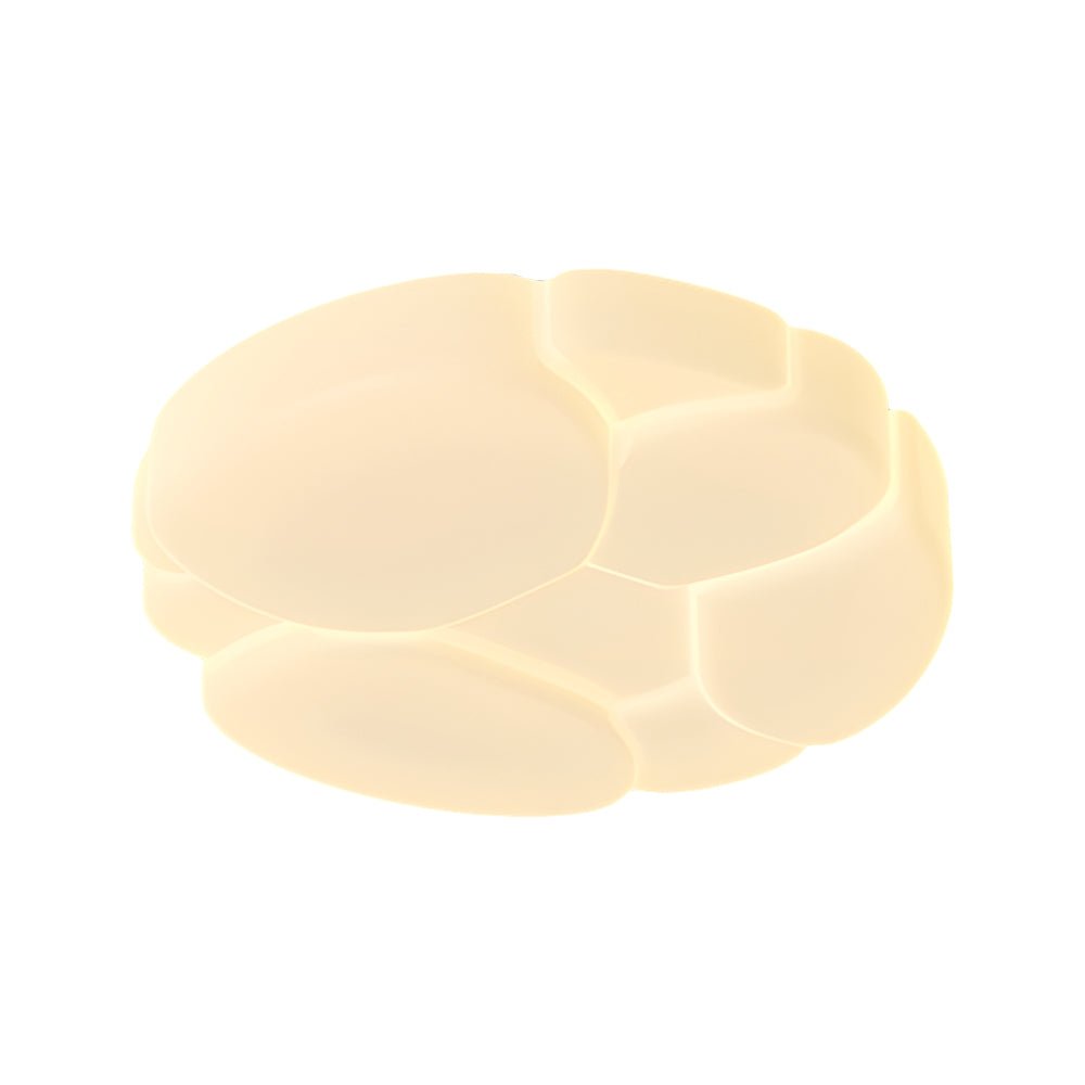 Round Cloud Ceiling Light with 3-Step Dimming
