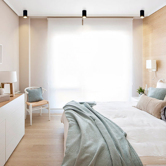 Round LED Flush Mount Ceiling Light Minimalist Waterproof Downlight