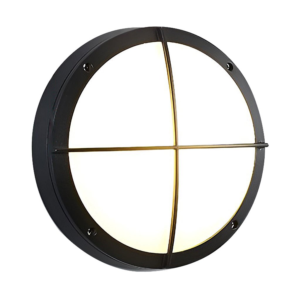 Round Outdoor – Waterproof LED Wall and Ceiling Light for Courtyard and Balcony
