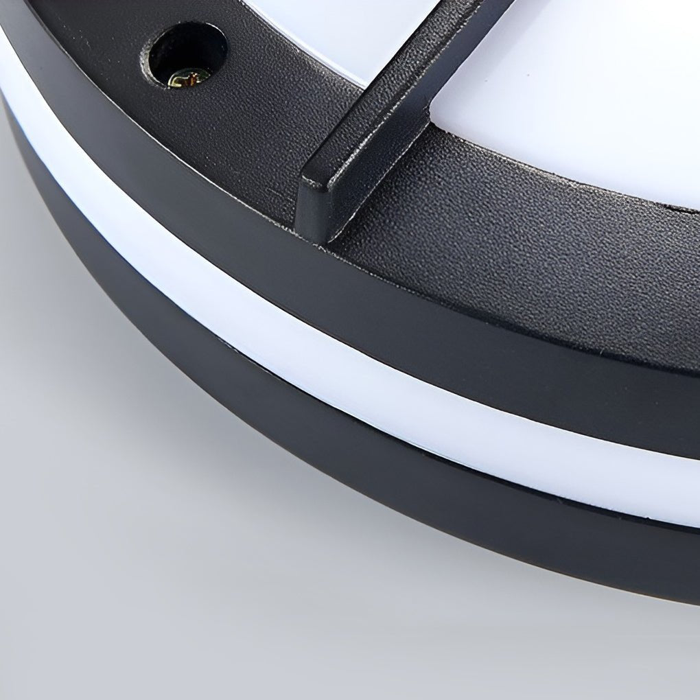 Round Outdoor – Waterproof LED Wall and Ceiling Light for Courtyard and Balcony