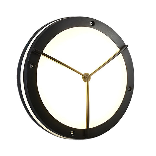 Round Outdoor – Waterproof LED Wall and Ceiling Light for Courtyard and Balcony