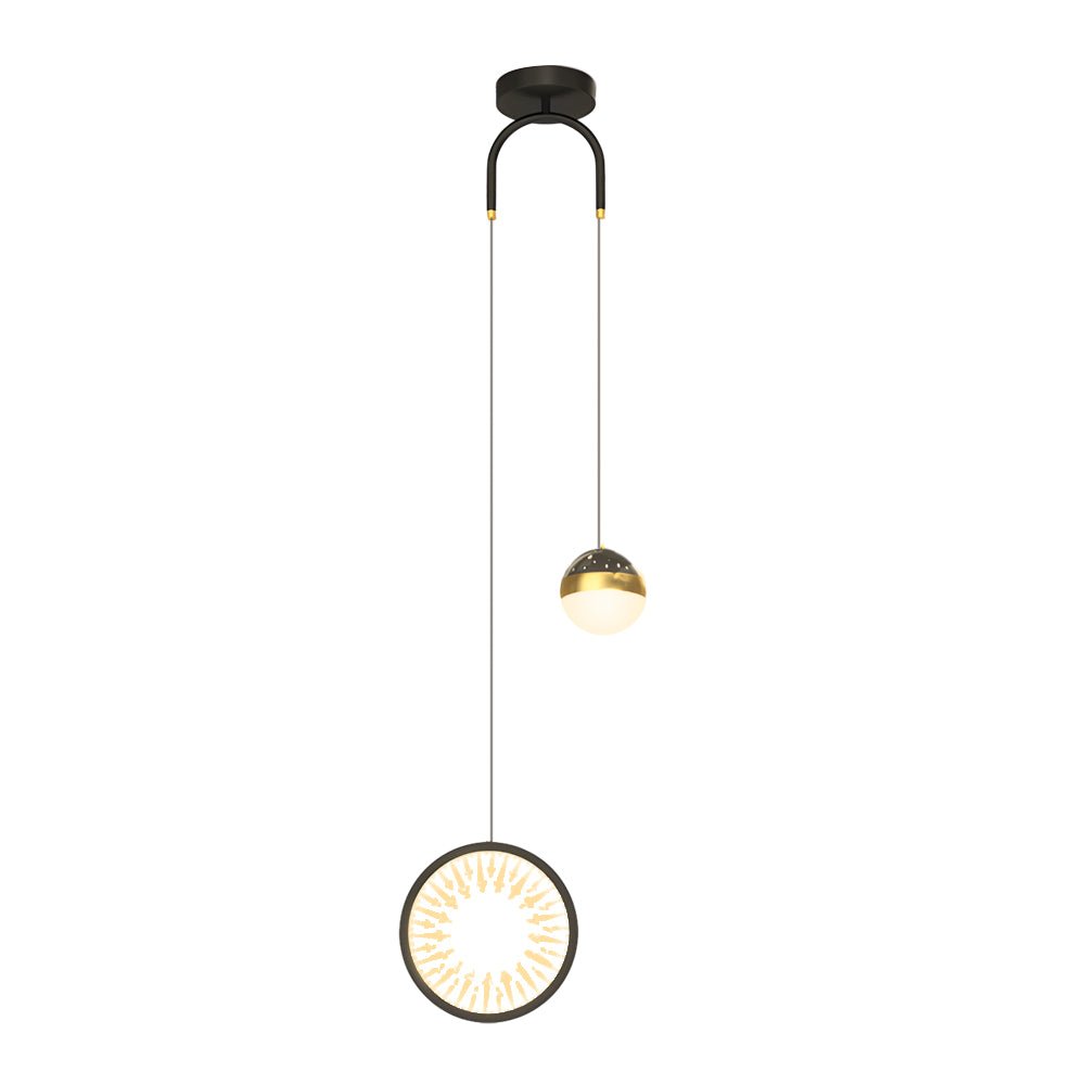 Starry Projection Pendant Light with 3-Step Dimming