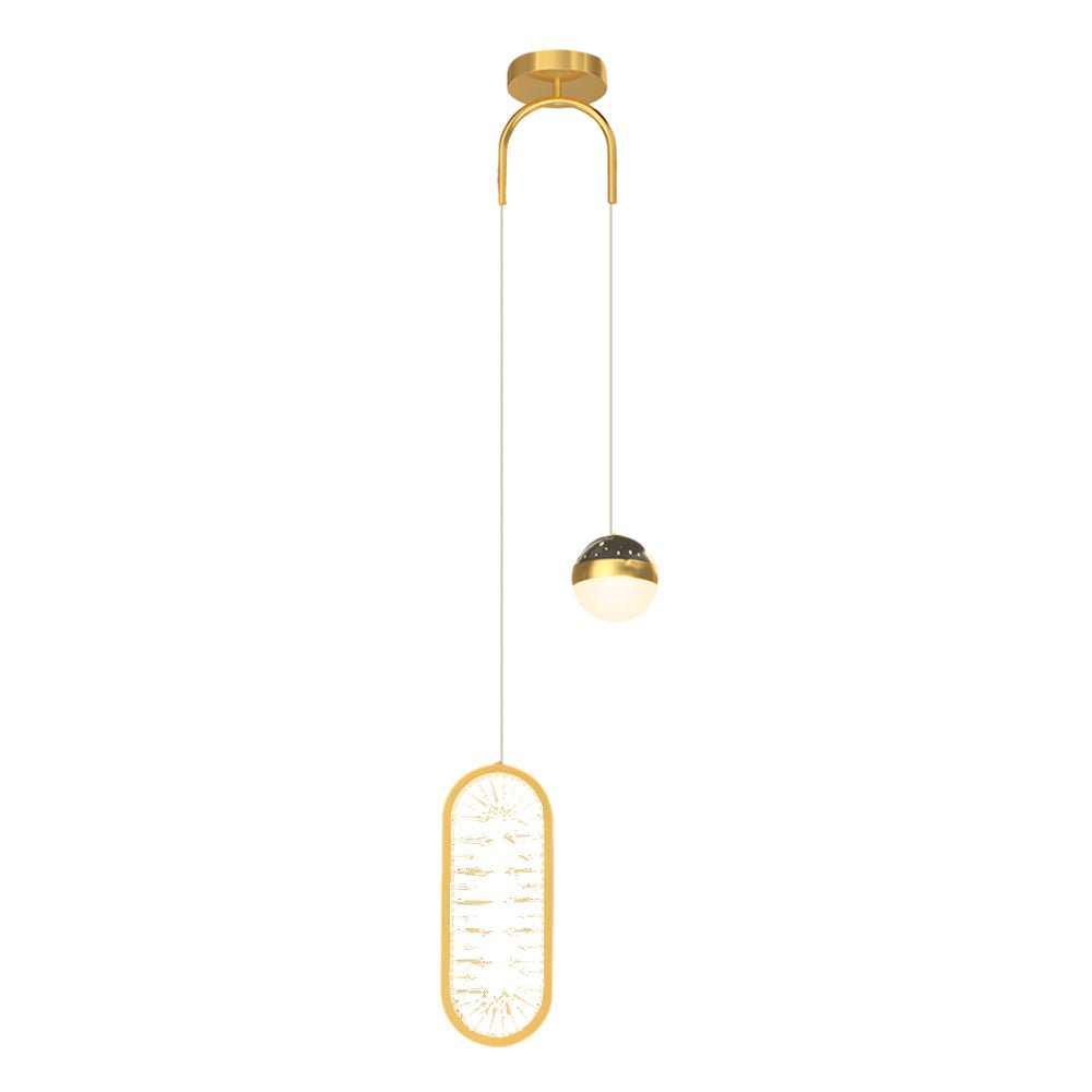 Starry Projection Pendant Light with 3-Step Dimming
