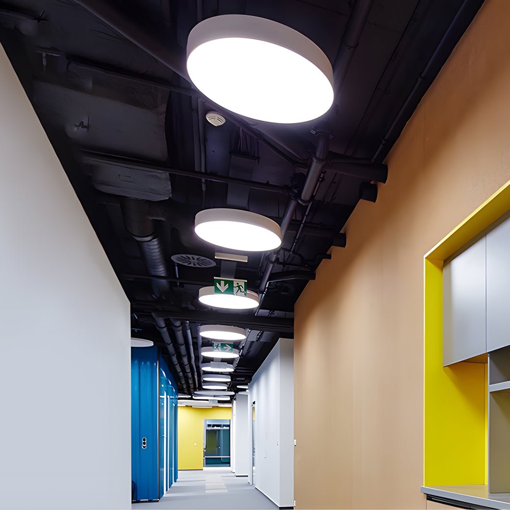 Round – Modern LED Office Pendant Light for Workspace and Meeting Rooms