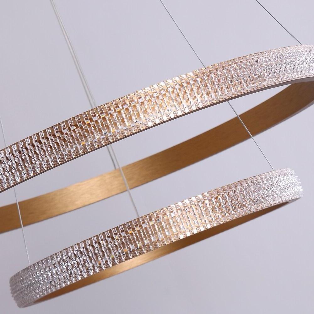 Circle Modern LED Chandelier for Dining and Kitchen