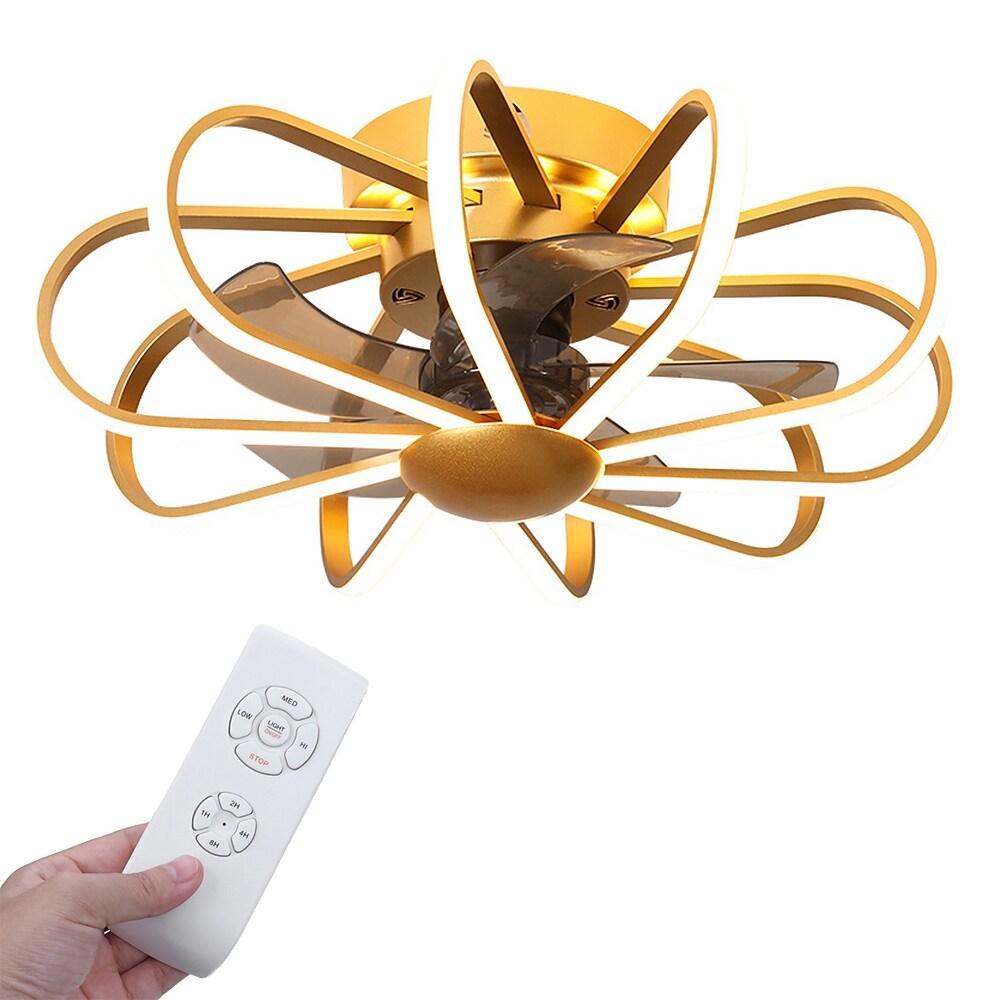 5 Blade Modern Ceiling Fan with Surround LED Light