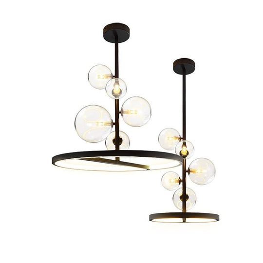 Circles Glass Balls – LED Modern Pendant Lighting Ceiling Light