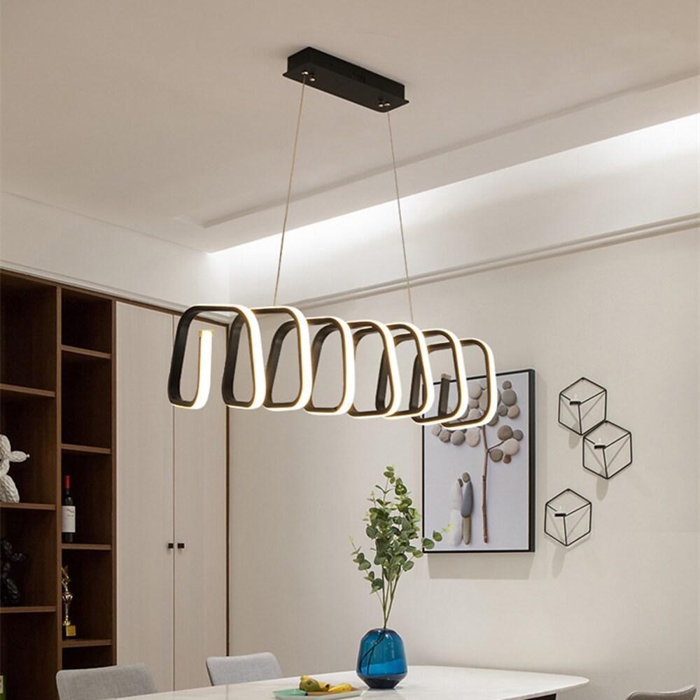Triangular Pendant – Acrylic LED Kitchen and Dining Room Ceiling Light