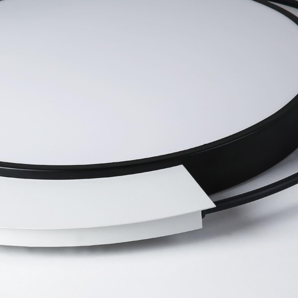Modern Circular Flush Mount LED Ceiling Light 1 Light