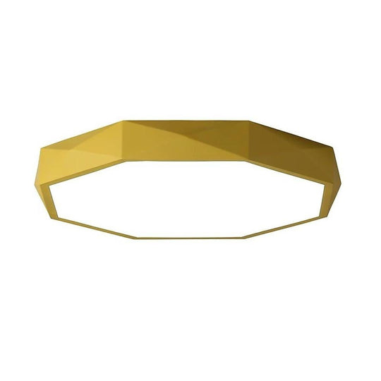 Geometric LED Modern Flush Mount Ceiling Light