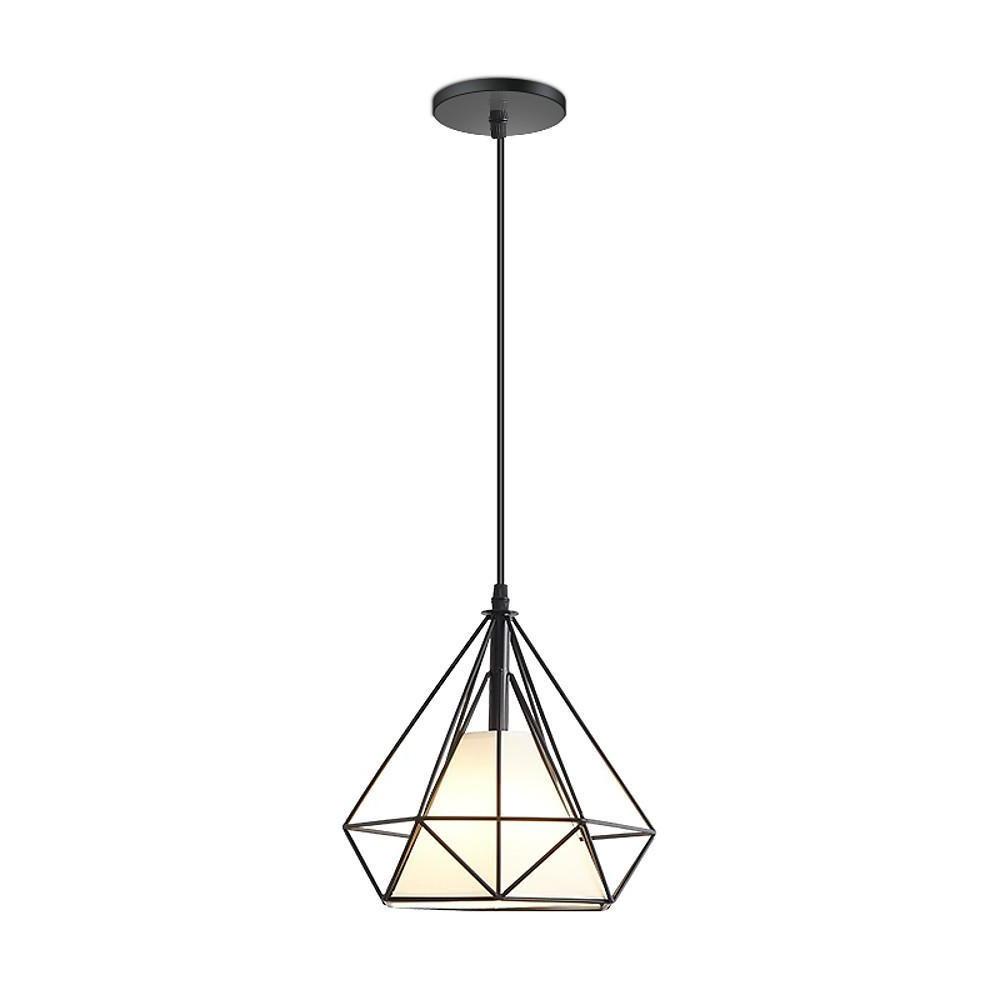 Geometric Metal LED Country Pendant Light