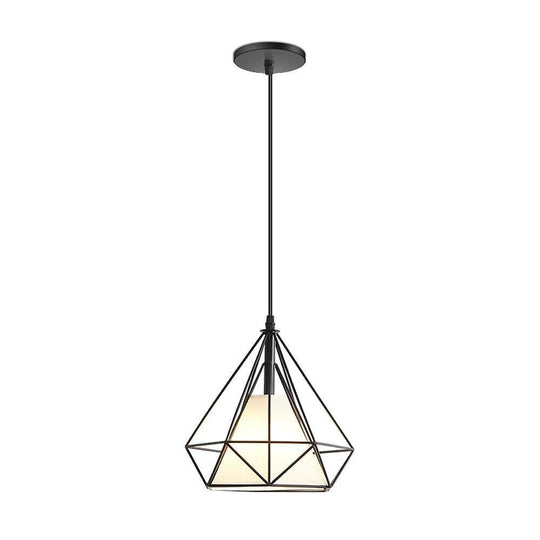 Geometric Metal LED Country Pendant Light