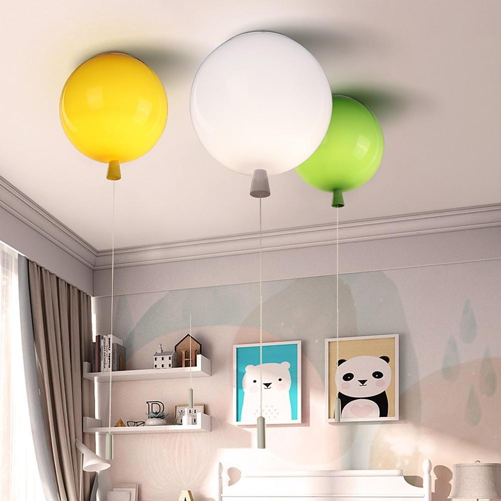Acrylic Airballoon Shaped LED Flush Mount Ceiling Light