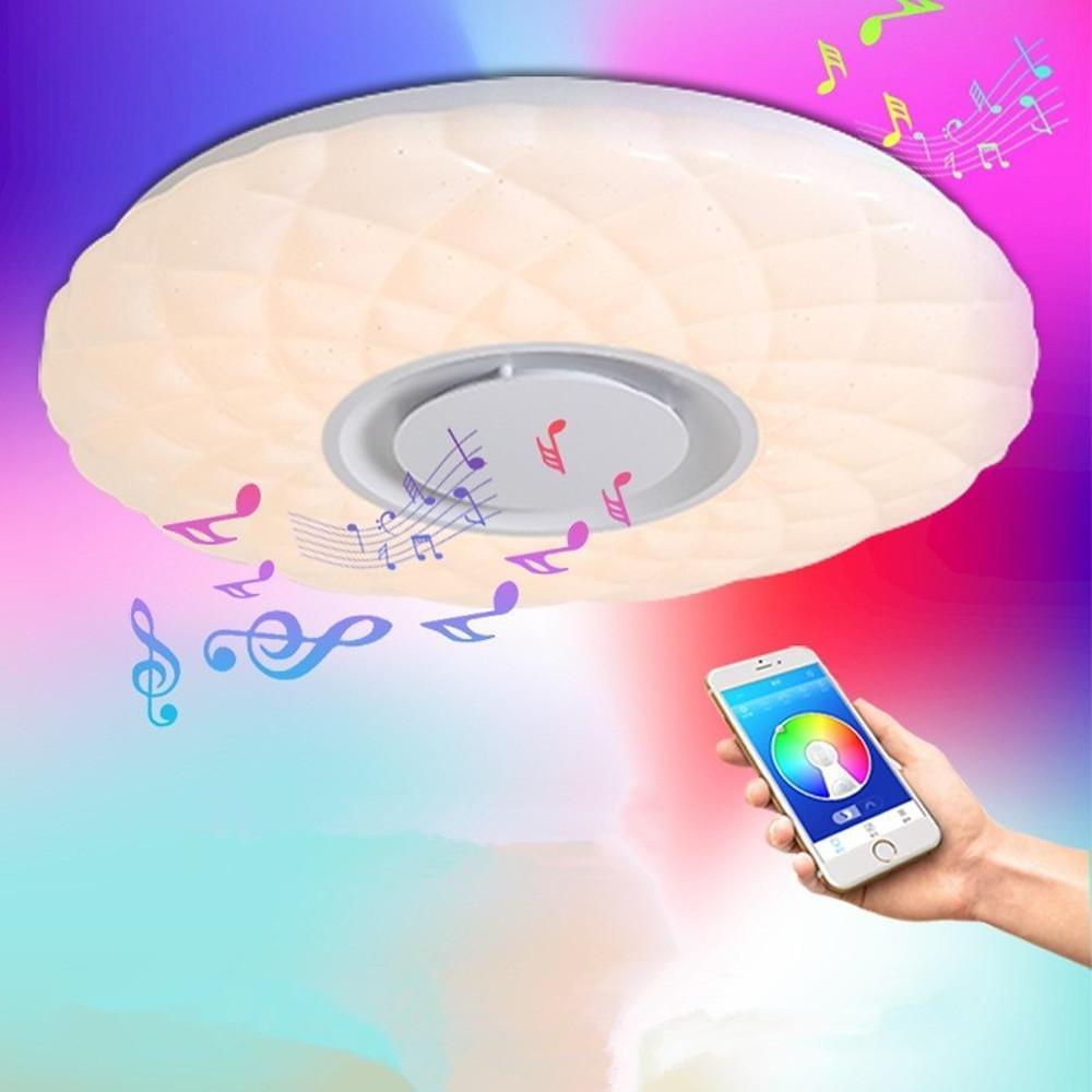 Metal Acrylic Dimmable LED Flush Mount Ceiling Light