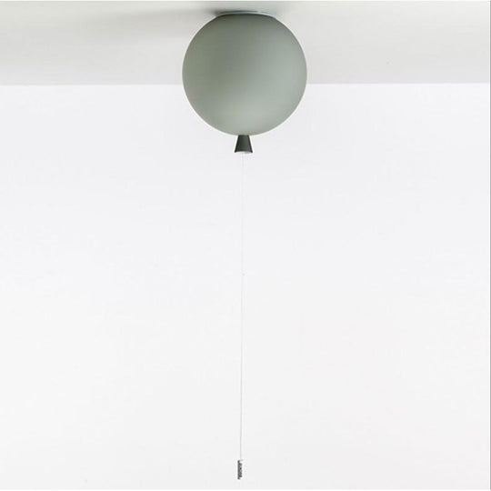Acrylic Airballoon Shaped LED Flush Mount Ceiling Light