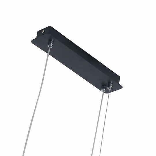 Circular Linear Dimmable LED Modern Chandelier