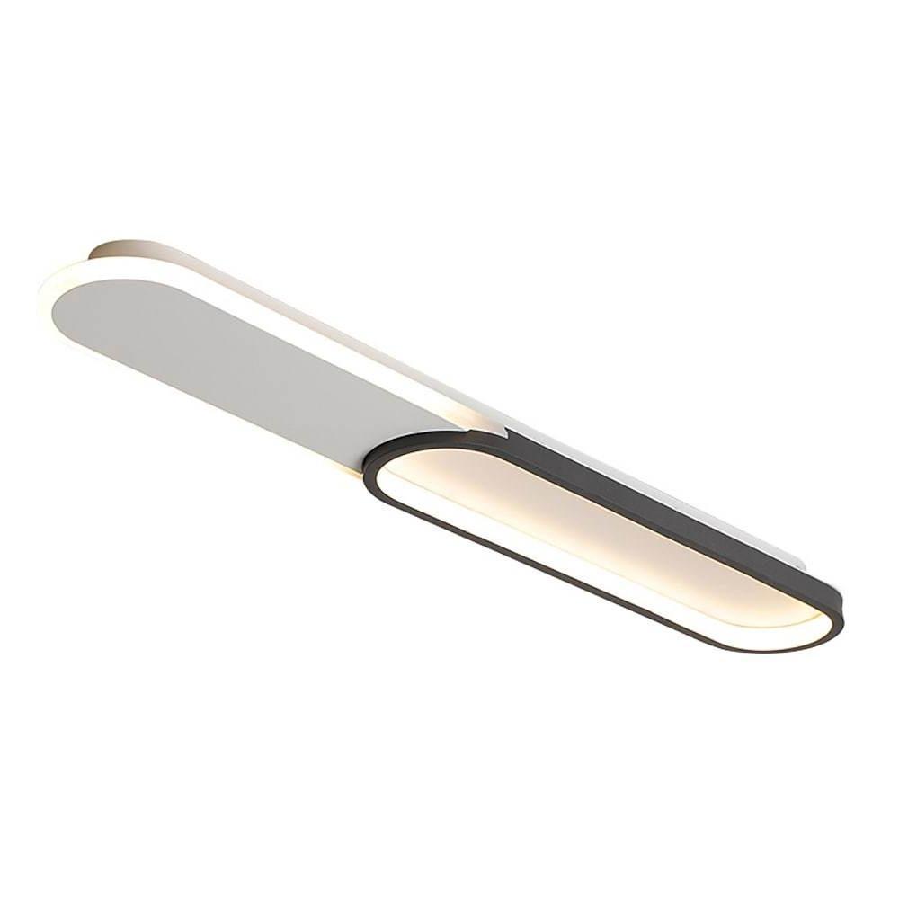 2 Rectangle Minimalist LED Flush Mount Ceiling Light
