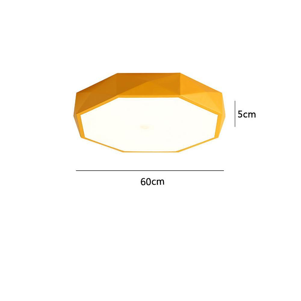 Octagonal Bedroom – LED Flush Mount Ceiling Light for Kids and Modern Homes