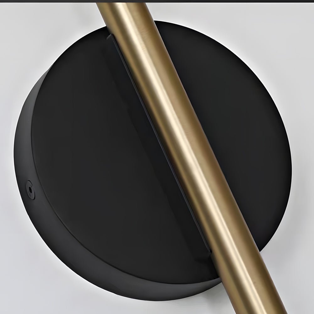Simple Adjustable Round LED Aluminum Nordic Wall Light