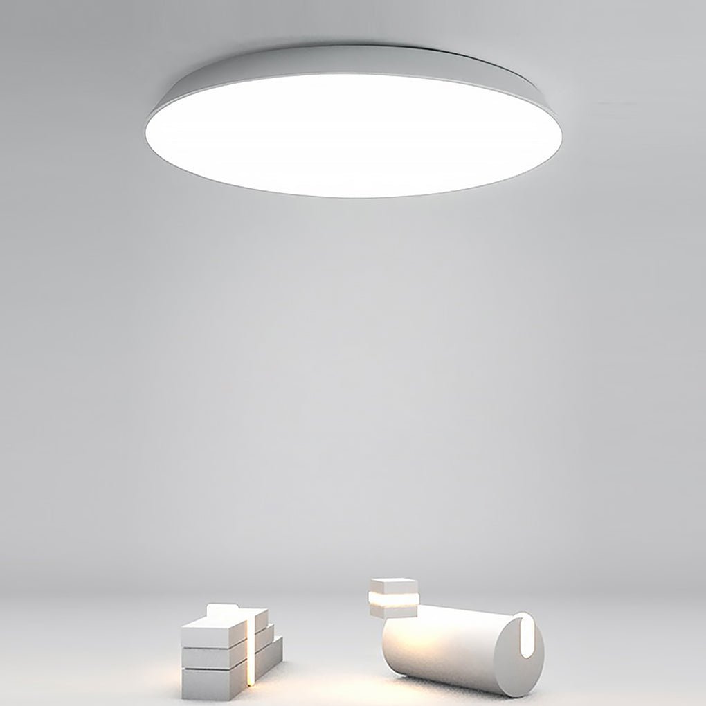 Simple Bowl Shaped LED Flush Mount Ceiling Light