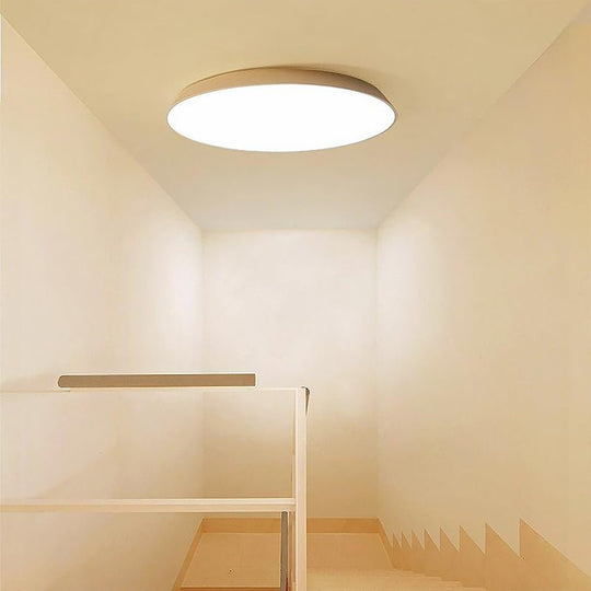 Simple Bowl Shaped LED Flush Mount Ceiling Light