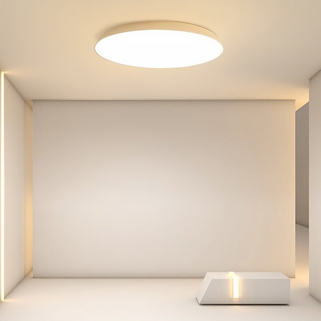 Simple Bowl Shaped LED Flush Mount Ceiling Light