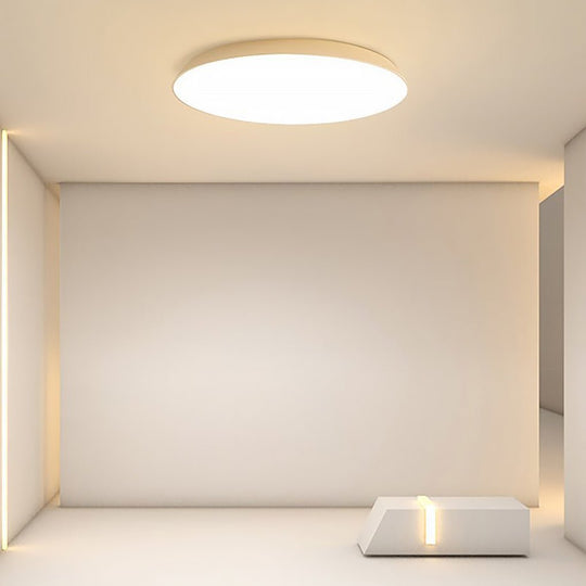 Simple Bowl Shaped LED Flush Mount Ceiling Light