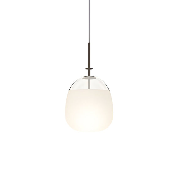 Simple Glass Iron UFO Ball LED Decorative Postmodern Chandeliers Lamp