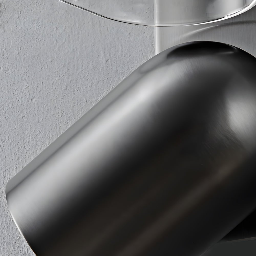 Simple Iron Cylinder Adjustable Modern Wall Lamp