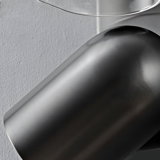 Simple Iron Cylinder Adjustable Modern Wall Lamp