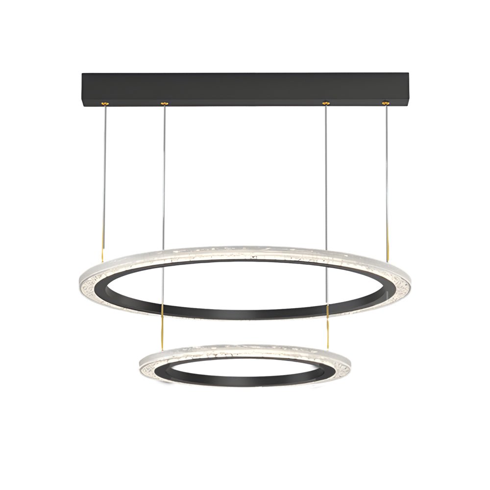 Simple Ring Chandelier with 3-Step Dimming