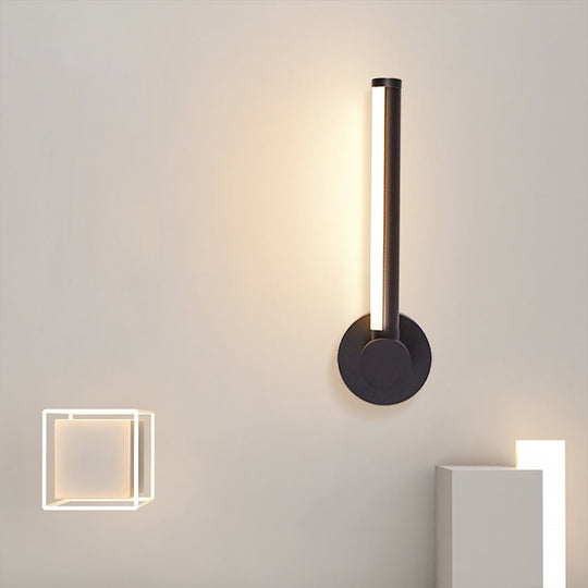 Simple Rotatable Three-Color Dimming LED Wall Lamp