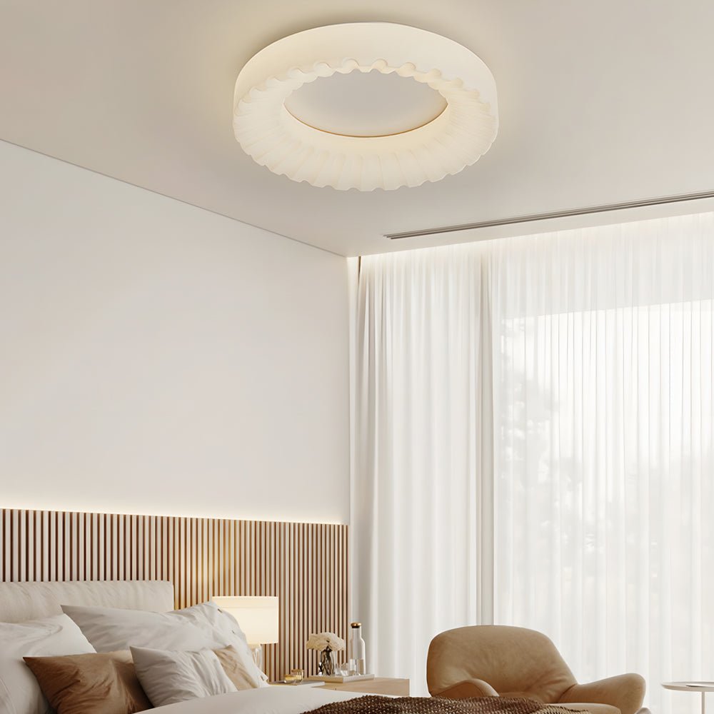 Simple Round Acrylic 3-Step Dimming LED Ceiling Light