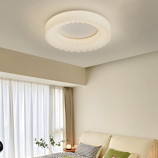 Simple Round Acrylic 3-Step Dimming LED Ceiling Light