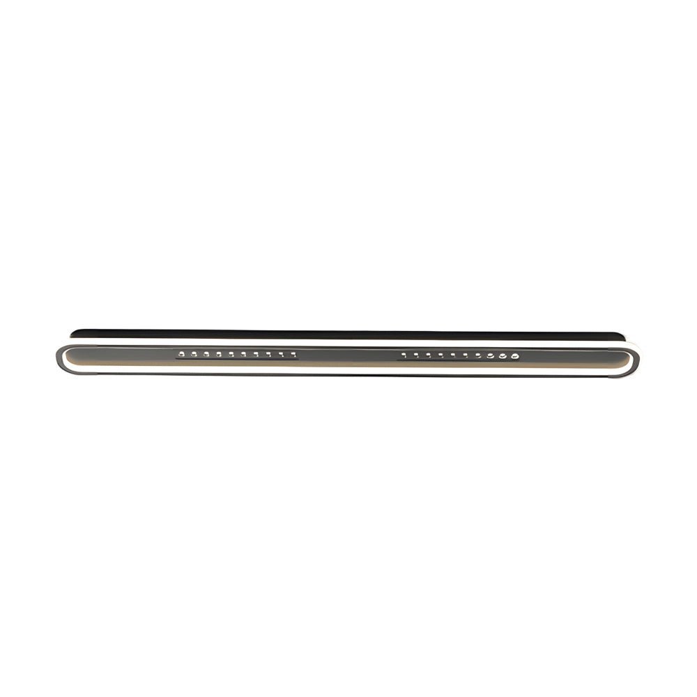Modern Rounded Rectangular LED Ceiling Light – 3-Step Dimming