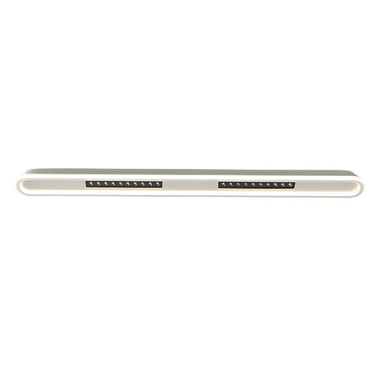Modern Rounded Rectangular LED Ceiling Light – 3-Step Dimming